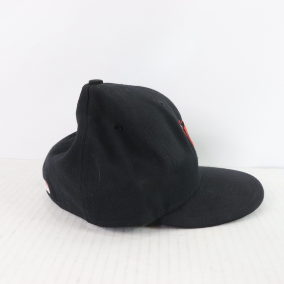 Vintage New Era Baltimore Orioles Fitted Hat Black - Picture 5 of 7